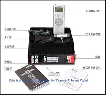 Amazon.co.jp: TECSUN PL-360(シルバー） DSPデジタルサーキット